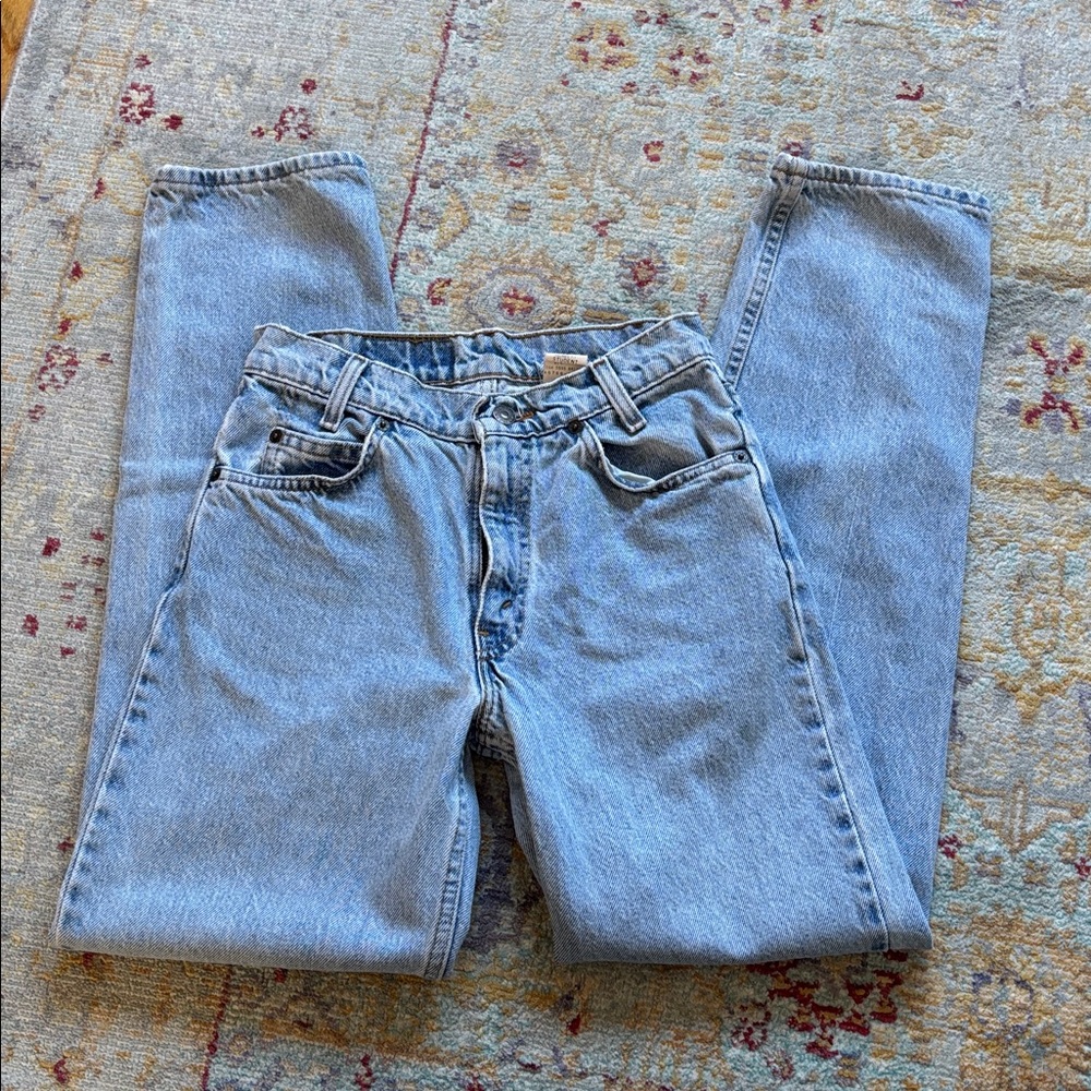 Vintage Orange Tab Levi’s 550 Relaxed Fit Student - Picture 2 of 7